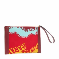 Valentino Garavani VLogo Large Canvas Pouch -Valentino Garavani Sales unnamed file 3296