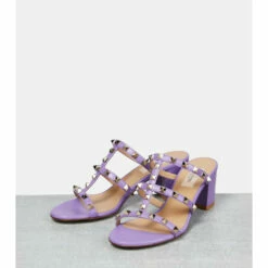 Valentino Garavani Rockstud Leather Sandals -Valentino Garavani Sales unnamed file 331