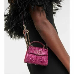 Valentino Garavani VSling Micro Embellished Crossbody Bag