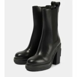 Valentino Garavani VLogo Leather Ankle Boots -Valentino Garavani Sales unnamed file 3371