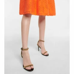 Valentino Garavani Rockstud No Limit 100 Nappa Leather Sandals -Valentino Garavani Sales unnamed file 3375