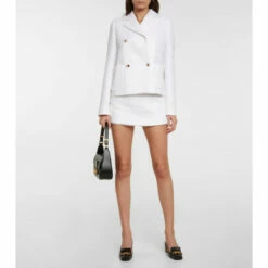 Valentino Garavani VLogo Chain Leather Slingback Pumps