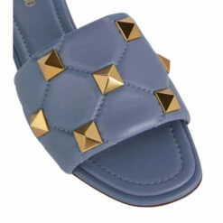 Valentino Garavani Roman Stud Leather Slides -Valentino Garavani Sales unnamed file 3387