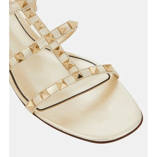 Valentino Garavani Rockstud Leather Knee-high Sandals 7 Valentino Garavani Rockstud Leather Knee-high Sandals - Image 5