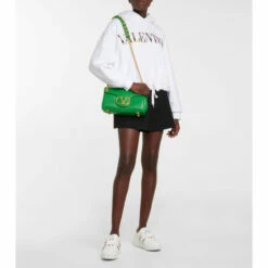 Valentino Garavani Stud Sign Leather Shoulder Bag -Valentino Garavani Sales unnamed file 3429