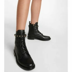 Valentino Garavani Rockstud Leather Ankle Boots 9 Valentino Garavani Rockstud Leather Ankle Boots -Valentino Garavani Sales unnamed file 3439