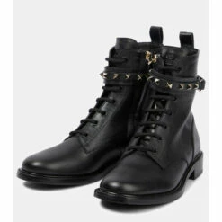 Valentino Garavani Rockstud Leather Ankle Boots 10 Valentino Garavani Rockstud Leather Ankle Boots -Valentino Garavani Sales unnamed file 3440