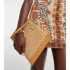 Valentino Garavani VLogo Raffia-effect Clutch -Valentino Garavani Sales unnamed file 3504