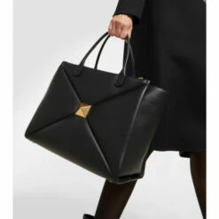 Valentino Garavani One Stud Small Leather Tote Bag