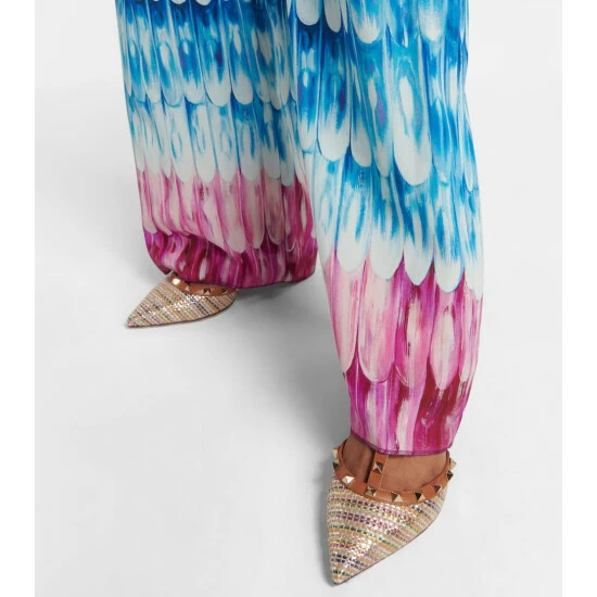 Valentino Garavani Rockstud Striped Pumps 5 Valentino Garavani Rockstud Striped Pumps - Image 3