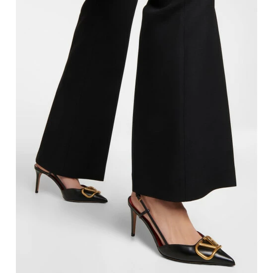 Valentino Garavani VLogo Signature 80 Slingback Pumps 5 Valentino Garavani VLogo Signature 80 Slingback Pumps - Image 3