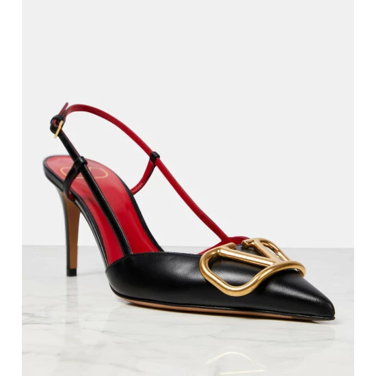 Valentino Garavani VLogo Signature 80 Slingback Pumps 7 Valentino Garavani VLogo Signature 80 Slingback Pumps - Image 5