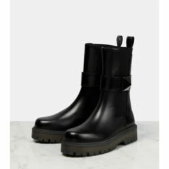 Valentino Garavani One Stud Beatle Leather Chelsea Boots -Valentino Garavani Sales unnamed file 423