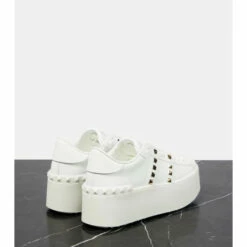 Valentino Garavani Rockstud Platform Leather Sneakers -Valentino Garavani Sales unnamed file 474