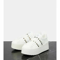 Valentino Garavani Rockstud Platform Leather Sneakers -Valentino Garavani Sales unnamed file 476