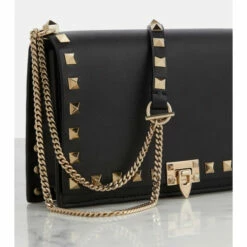Valentino Garavani Rockstud Small Leather Wallet On Chain -Valentino Garavani Sales unnamed file 486
