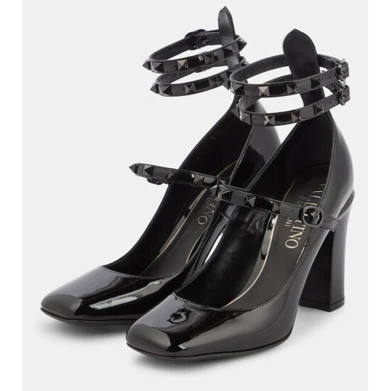 Valentino Garavani Tan-Go Patent Leather Pumps 6 Valentino Garavani Tan-Go Patent Leather Pumps - Image 4