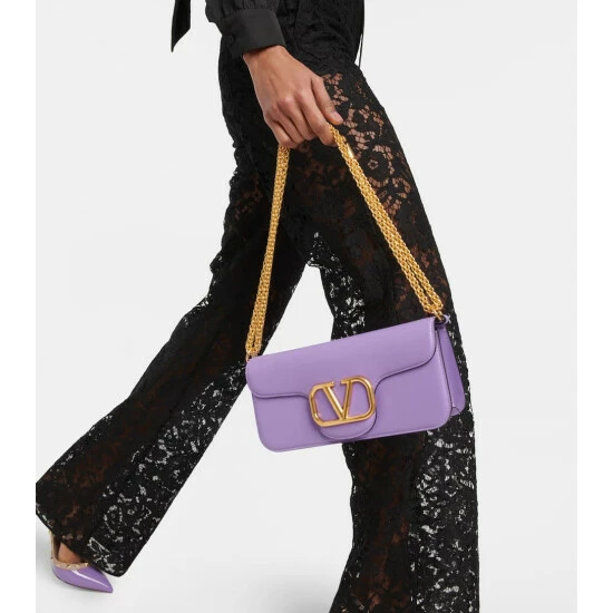 Valentino Garavani Locò Medium Leather Shoulder Bag 3 Valentino Garavani Locò Medium Leather Shoulder Bag