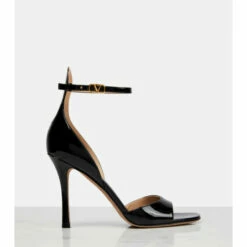 Valentino Garavani VLogo Patent Leather Sandals -Valentino Garavani Sales unnamed file 514