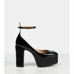 Valentino Garavani Tan-Go Patent Leather Platform Pumps -Valentino Garavani Sales unnamed file 519