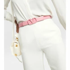 Valentino Garavani VLogo Leather Belt