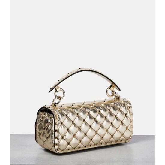 Valentino Garavani Rockstud Spike Leather Shoulder Bag 5 Valentino Garavani Rockstud Spike Leather Shoulder Bag - Image 3