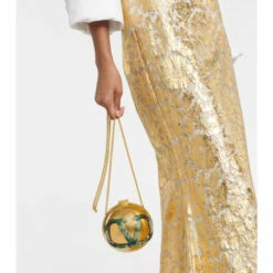 Valentino Garavani Embellished Metal Shoulder Bag