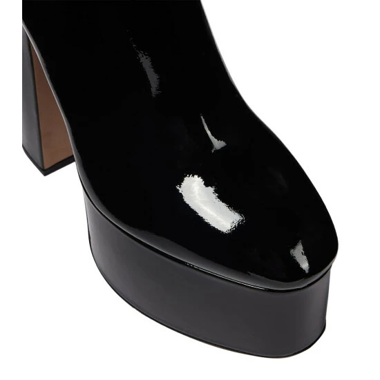 Valentino Garavani Tan-Go Patent Leather Over-the-knee Boots 7 Valentino Garavani Tan-Go Patent Leather Over-the-knee Boots - Image 5