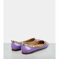 Valentino Garavani Rockstud Patent Leather Ballet Flats -Valentino Garavani Sales unnamed file 600