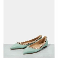 Valentino Garavani Rockstud Leather Ballet Flats -Valentino Garavani Sales unnamed file 612