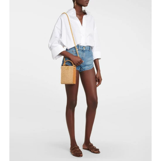 Valentino Garavani Rockstud Metallic Leather Sandals 3 Valentino Garavani Rockstud Metallic Leather Sandals