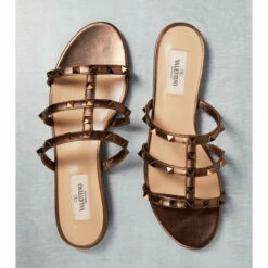 Valentino Garavani Rockstud Metallic Leather Sandals 11 Valentino Garavani Rockstud Metallic Leather Sandals -Valentino Garavani Sales unnamed file 618