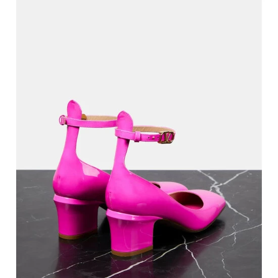 Valentino Garavani Tan-Go Patent Leather Pumps 4 Valentino Garavani Tan-Go Patent Leather Pumps - Image 2