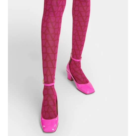 Valentino Garavani Tan-Go Patent Leather Pumps 5 Valentino Garavani Tan-Go Patent Leather Pumps - Image 3