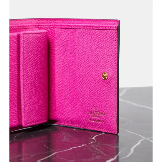 Valentino Garavani VLogo Leather Wallet 3 Valentino Garavani VLogo Leather Wallet