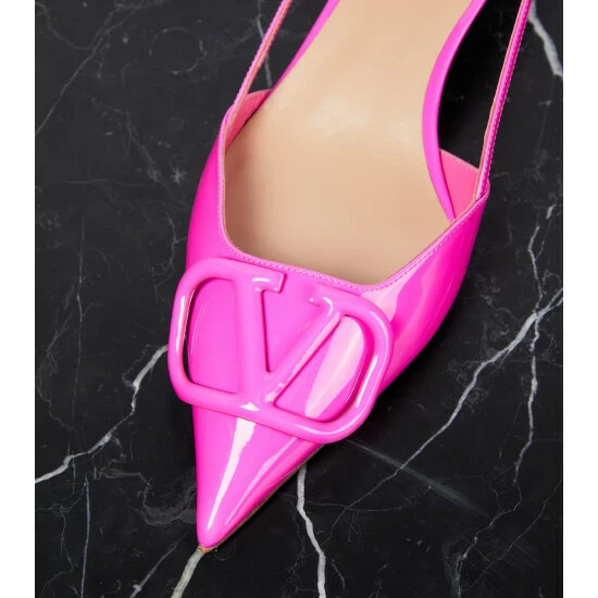 Valentino Garavani VLogo Signature Slingback Pumps 7 Valentino Garavani VLogo Signature Slingback Pumps - Image 5