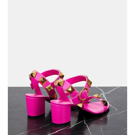 Valentino Garavani Roman Stud Leather Sandals 4 Valentino Garavani Roman Stud Leather Sandals - Image 2