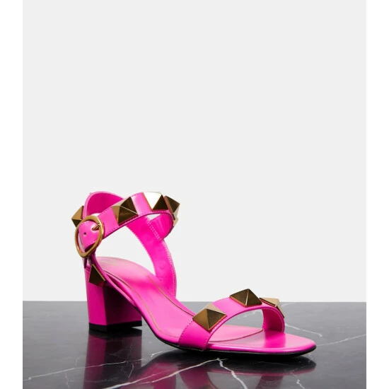 Valentino Garavani Roman Stud Leather Sandals 7 Valentino Garavani Roman Stud Leather Sandals - Image 5