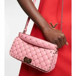 Valentino Garavani Rockstud Spike Leather Shoulder Bag