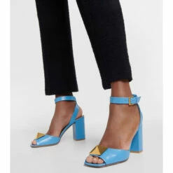 Valentino Garavani One Stud Leather Sandals -Valentino Garavani Sales unnamed file 740