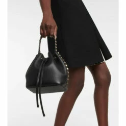 Valentino Garavani Rockstud Small Leather Bucket Bag -Valentino Garavani Sales unnamed file 804