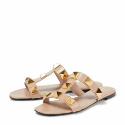 Valentino Garavani Roman Stud Leather Slides -Valentino Garavani Sales unnamed file 820