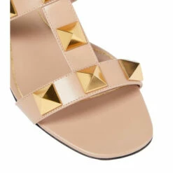 Valentino Garavani Roman Stud Leather Slides -Valentino Garavani Sales unnamed file 821