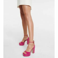 Valentino Garavani Tan-Go Patent Leather Platform Sandals -Valentino Garavani Sales unnamed file 829