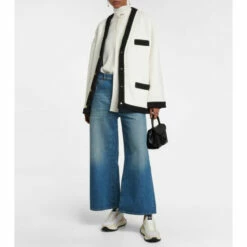 Valentino Garavani Lacerunner Leather-trimmed Sneakers