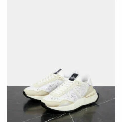 Valentino Garavani Lacerunner Leather-trimmed Sneakers -Valentino Garavani Sales unnamed file 856