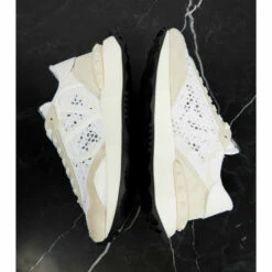 Valentino Garavani Lacerunner Leather-trimmed Sneakers -Valentino Garavani Sales unnamed file 857