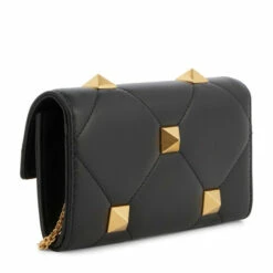 Valentino Garavani Roman Stud Leather Wallet On Chain -Valentino Garavani Sales unnamed file 860