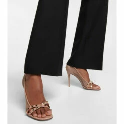 Valentino Garavani Rockstud Alcove Leather Sandals -Valentino Garavani Sales unnamed file 873