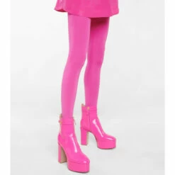 Valentino Garavani Tan-Go Leather Platform Ankle Boots -Valentino Garavani Sales unnamed file 892